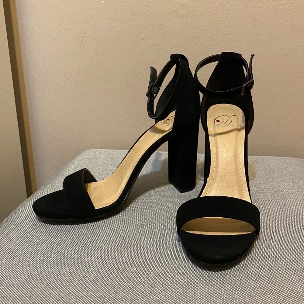 Black heels